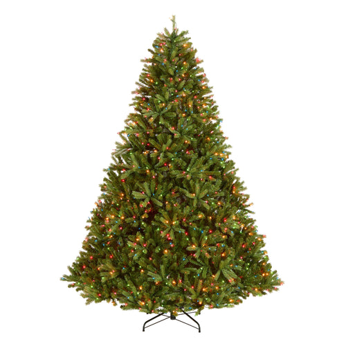 7.5 ft. Pre-Lit Jersey Fraser Fir Tree with Multicolor Lights