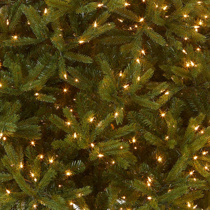 6.5 ft. Pre-Lit Jersey Fraser Fir Medium Tree with Clear Lights, Plug-In