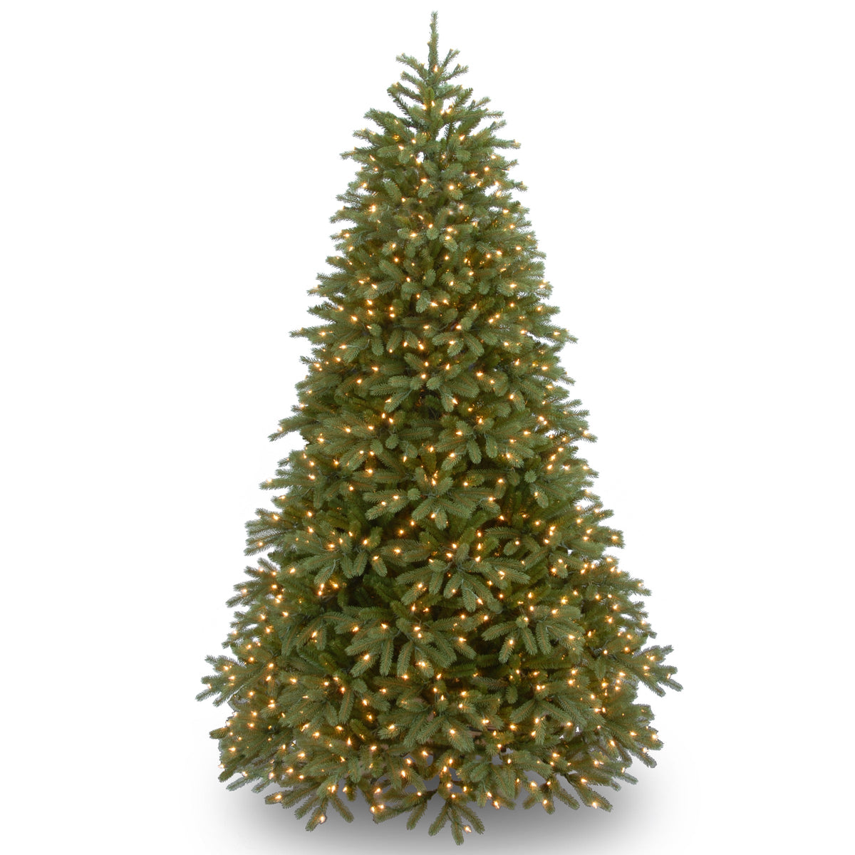 7.5 ft. Pre-Lit Jersey Fraser Fir Medium Tree with Dual Color LED Lights, Plug-In