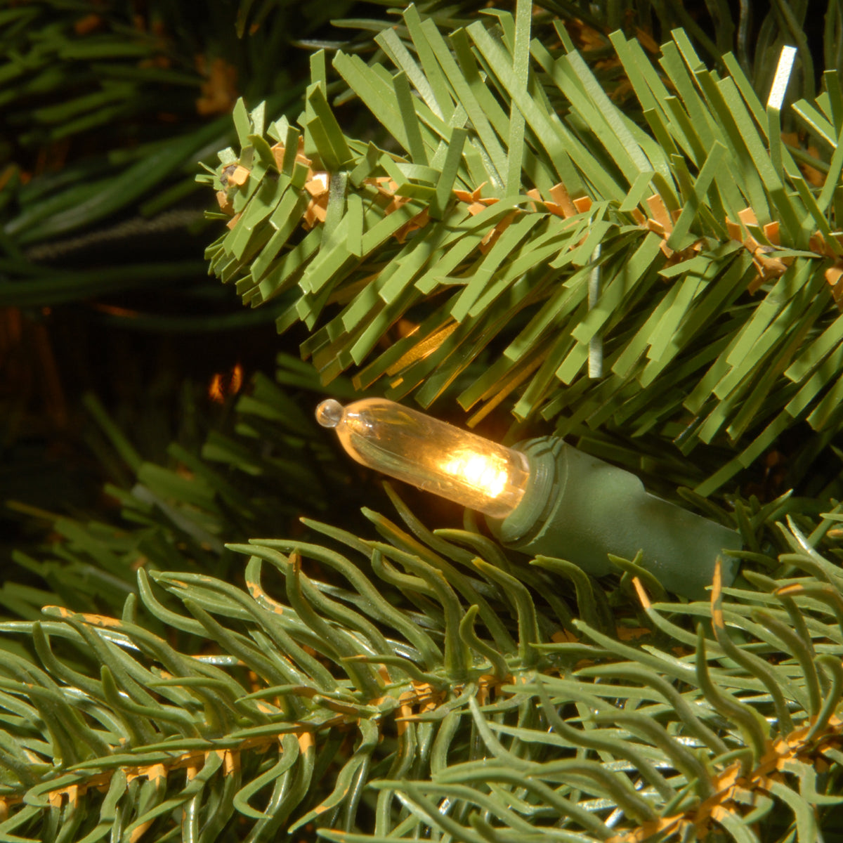 6.5 ft. Pre-Lit Jersey Fraser Fir Pencil Slim Tree with Clear Lights, Plug-In
