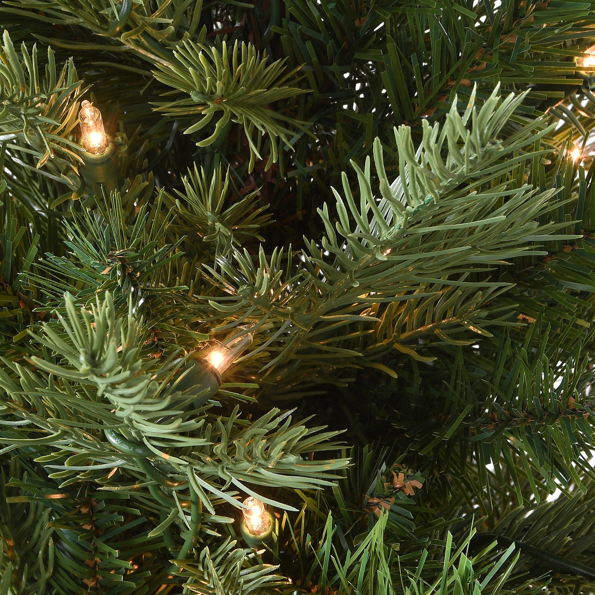 3 ft. Pre-Lit Nordic Spruce Tree with Clear Lights, Plug-In