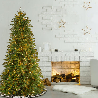 7.5 ft. Pre-Lit Tiffany Fir Tree with Dual Color LED Lights, Plug-In