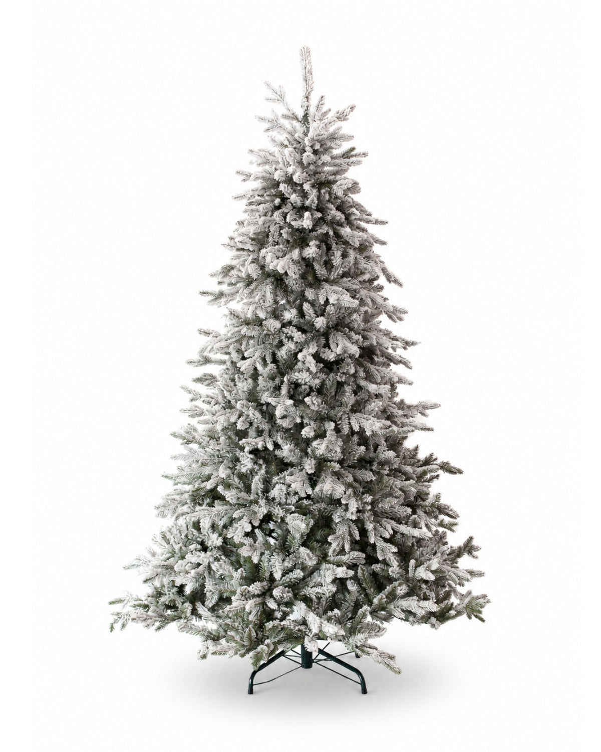 7.5' Queen Flock® Artificial Christmas Tree with 800 Warm White LED Lights
