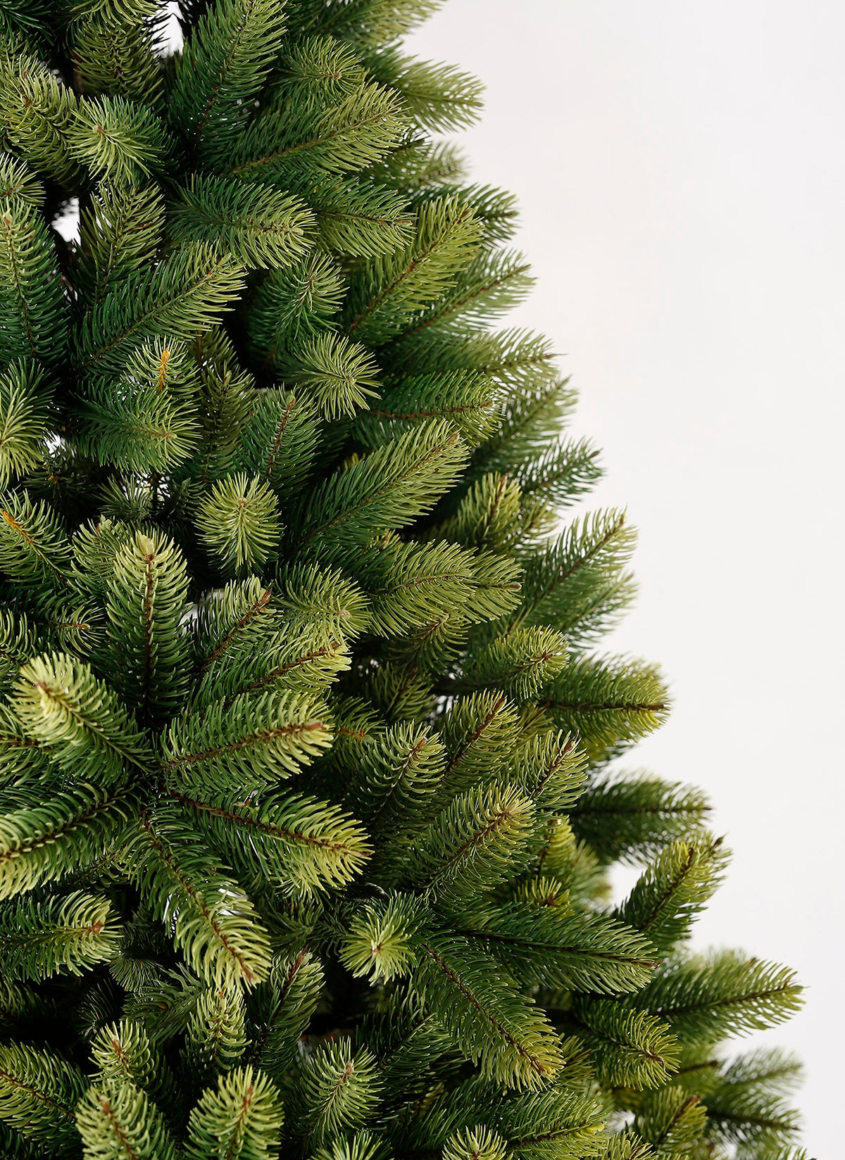 9' Royal Fir Artificial Christmas Tree with 1200 Warm White & Multi-Color LED Lights