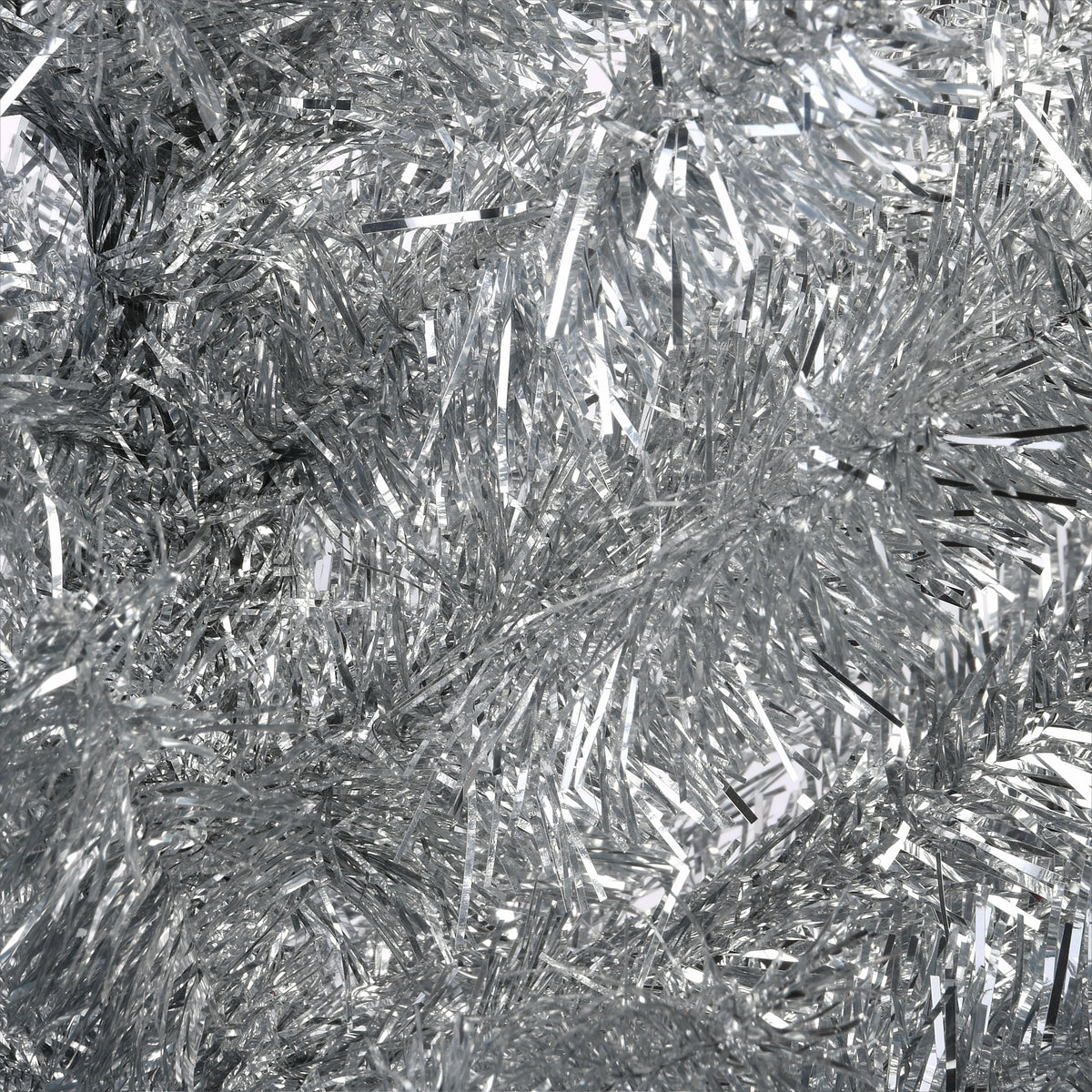 7 ft. Tinsel Collection Silver Tree