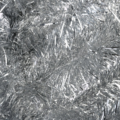 7 ft. Tinsel Collection Silver Tree