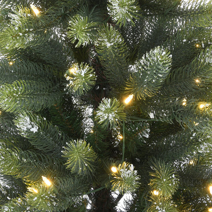 4.5 ft. Pre-Lit Trinity Spruce Tree with LED Lights, Plug-In