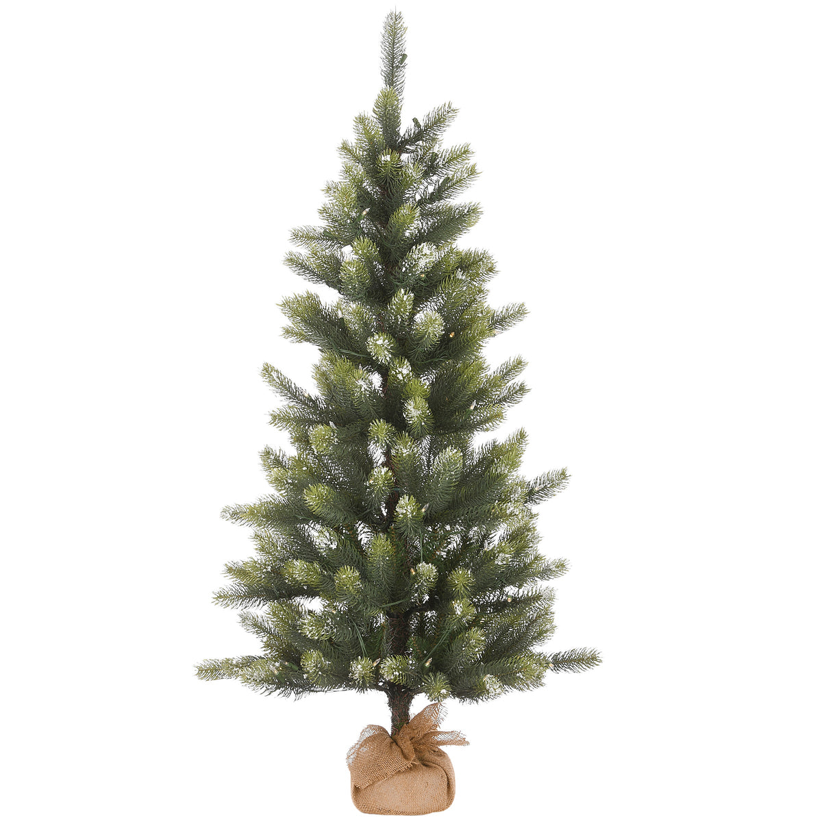 4.5 ft. Pre-Lit Trinity Spruce Tree with LED Lights, Plug-In