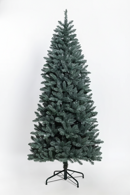 9' Tribeca Blue Spruce Slim Artificial Christmas Tree Unlit