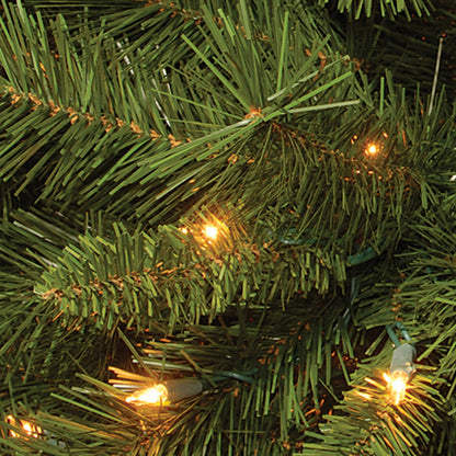 6 ft. Pre-Lit Winchester Pine Tree with Clear Lights, Plug-In