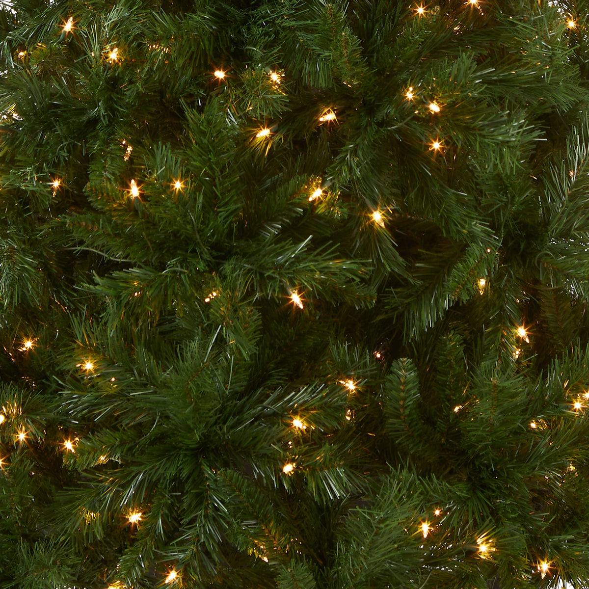 7.5 ft. Pre-Lit Winchester Pine Tree with Clear Lights, Plug-In