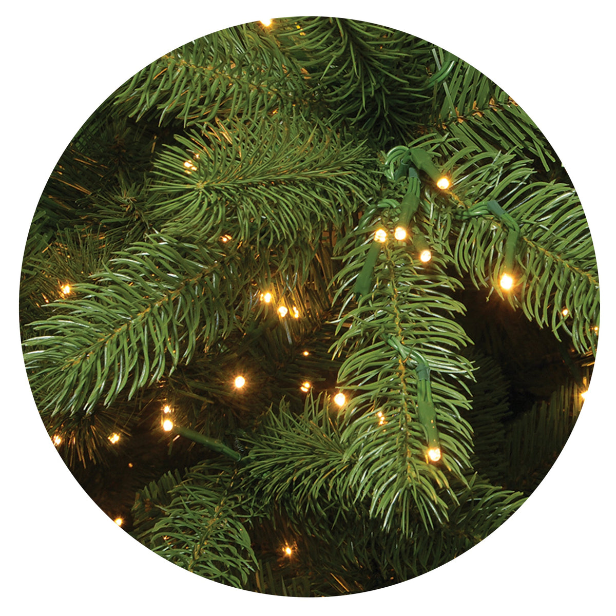 7.5 ft. Pre-Lit Downswept Douglas Fir Tree with Dual Color LED Cosmic Lights, Plug-In