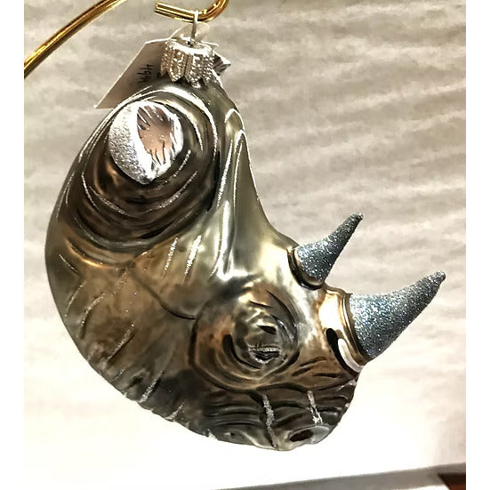 Rhino Molded Ornament