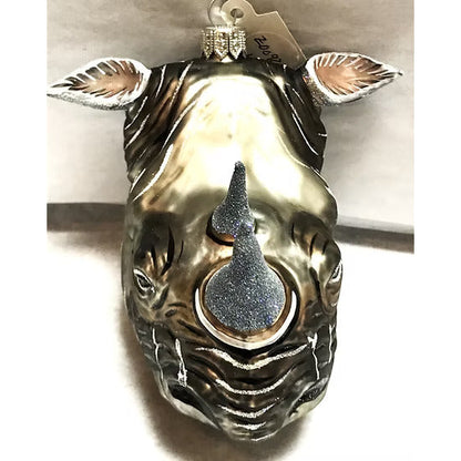 Rhino Molded Ornament