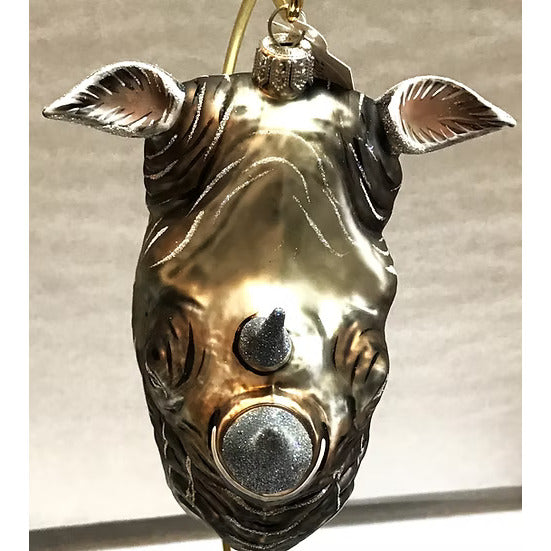 Rhino Molded Ornament