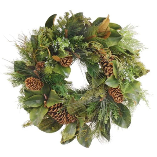 Montana Wood Wreath, 26"